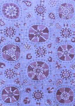 Abstract Blue Modern Rug, abs3894blu