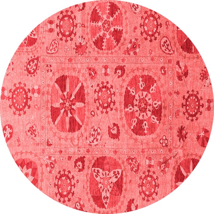 Machine Washable Abstract Red Modern Rug, wshabs3894red