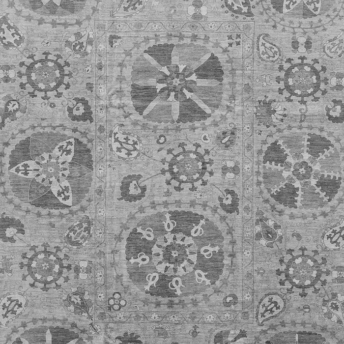 Abstract Gray Modern Rug, abs3894gry