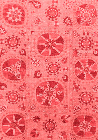 Abstract Red Modern Rug, abs3894red