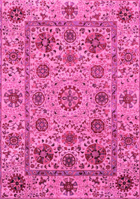 Abstract Pink Modern Rug, abs3895pnk