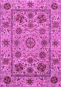 Abstract Purple Modern Rug, abs3895pur