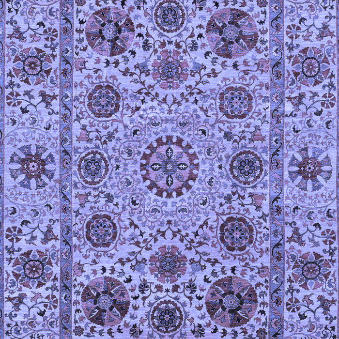 Machine Washable Abstract Blue Modern Rug, wshabs3895blu