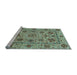 Sideview of Machine Washable Abstract Light Blue Modern Rug, wshabs3895lblu