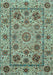 Machine Washable Abstract Light Blue Modern Rug, wshabs3895lblu