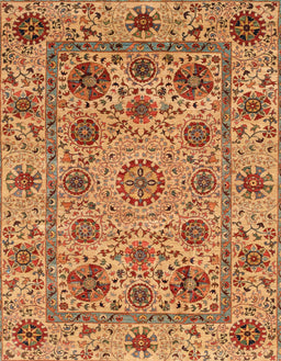 Abstract Orange Modern Rug, abs3895