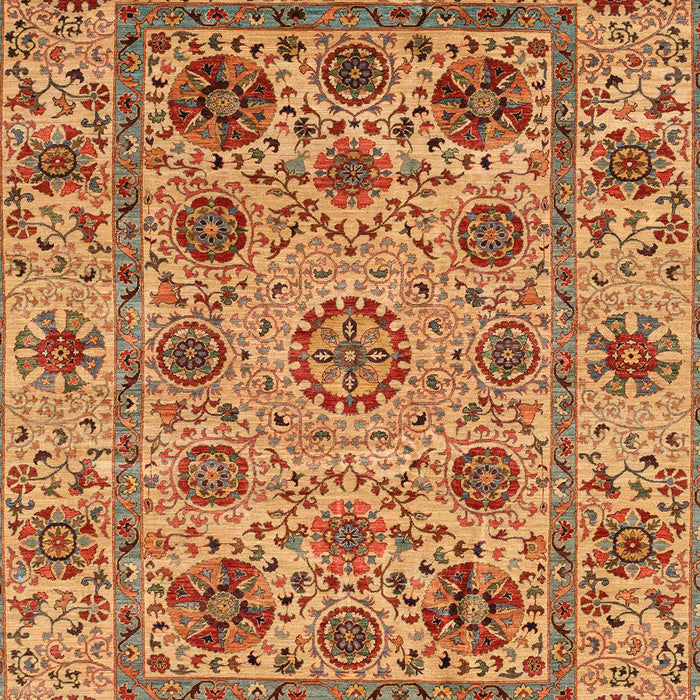 Abstract Orange Modern Rug, abs3895