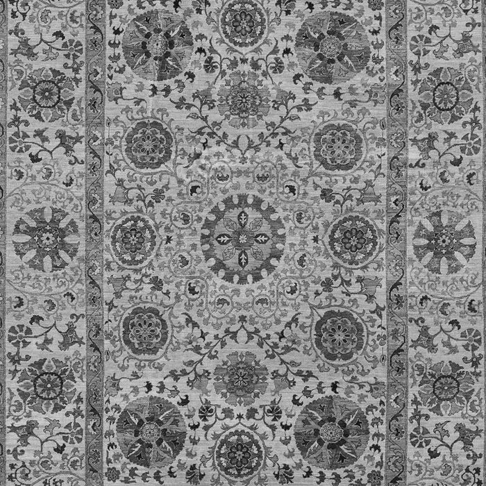 Machine Washable Abstract Gray Modern Rug, wshabs3895gry