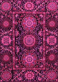 Abstract Pink Modern Rug, abs3896pnk