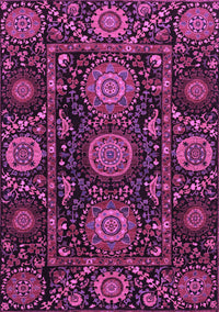 Abstract Purple Modern Rug, abs3896pur