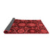 Abstract Red Modern Area Rugs