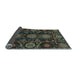 Sideview of Abstract Light Blue Modern Rug, abs3896lblu