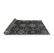 Sideview of Abstract Gray Modern Rug, abs3896gry