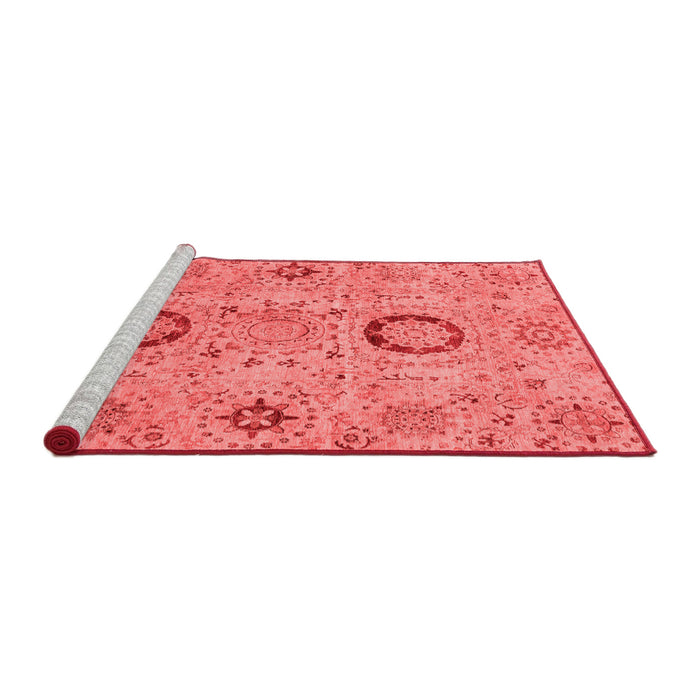 Modern Red Washable Rugs
