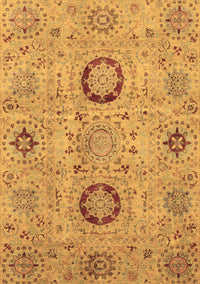 Abstract Brown Modern Rug, abs3898brn