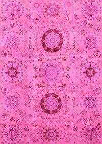 Abstract Pink Modern Rug, abs3898pnk