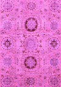 Abstract Purple Modern Rug, abs3898pur