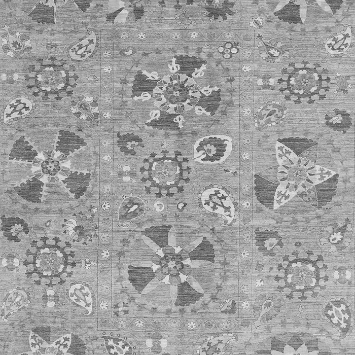 Machine Washable Abstract Gray Modern Rug, wshabs3899gry
