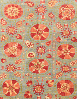 Abstract Orange Modern Rug, abs3899