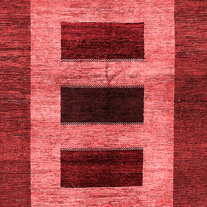 Abstract Red Modern Area Rugs