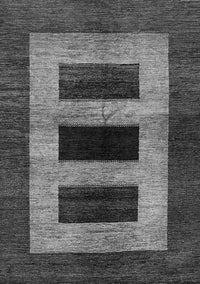 Abstract Gray Modern Rug, abs389gry