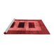 Modern Red Washable Rugs