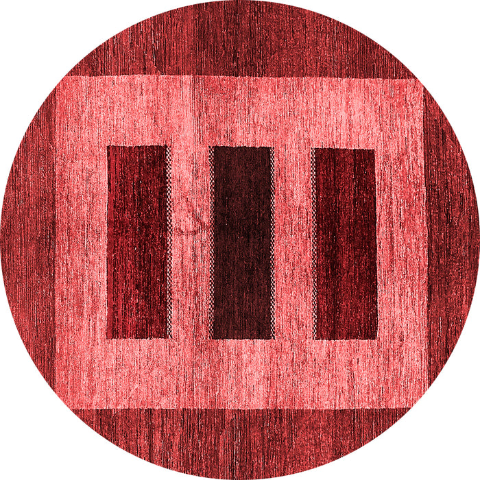 Abstract Red Modern Rug, abs389red