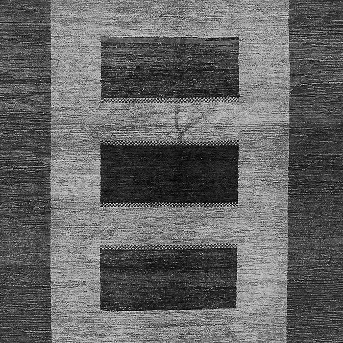 Machine Washable Abstract Gray Modern Rug, wshabs389gry