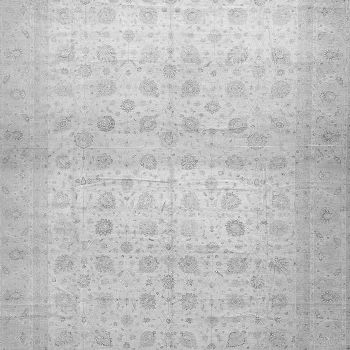 Machine Washable Oriental Gray Traditional Rug, wshabs38gry