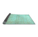 Sideview of Oriental Light Blue Traditional Rug, abs38lblu