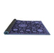 Sideview of Oriental Blue Traditional Rug, abs3900blu