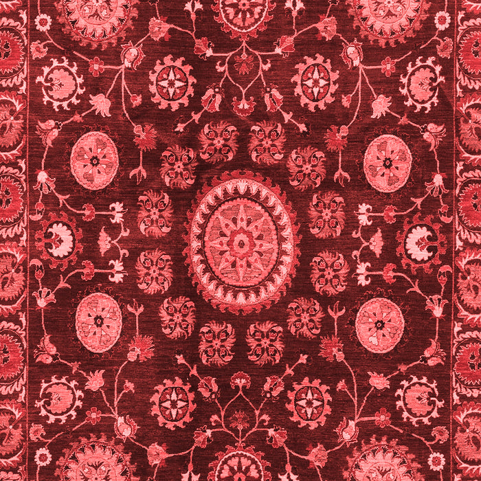 Oriental Red Traditional Area Rugs