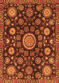 Oriental Orange Traditional Rug, abs3900org