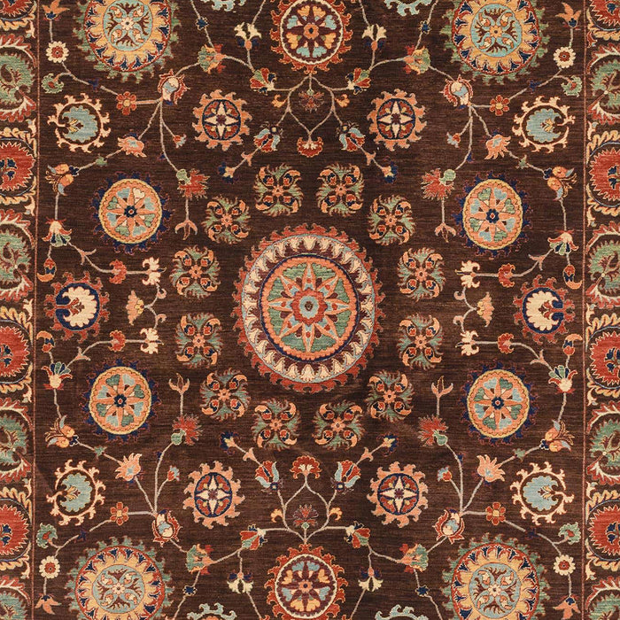 Machine Washable Abstract Vermilion Red Rug, wshabs3900