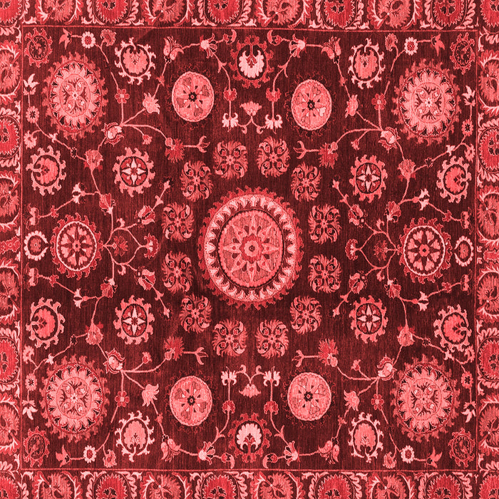 Machine Washable Oriental Red Traditional Rug, wshabs3900red