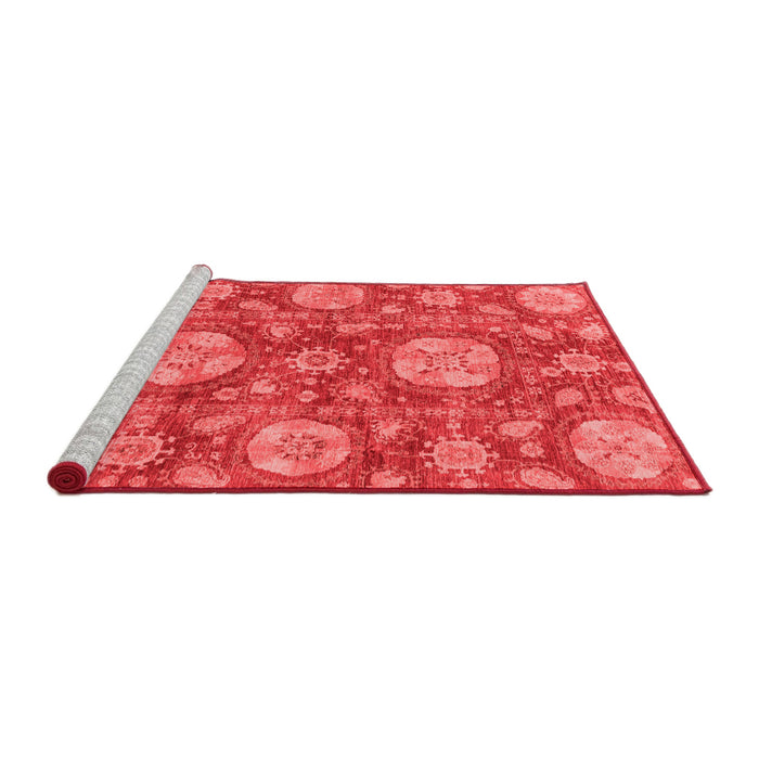 Modern Red Washable Rugs