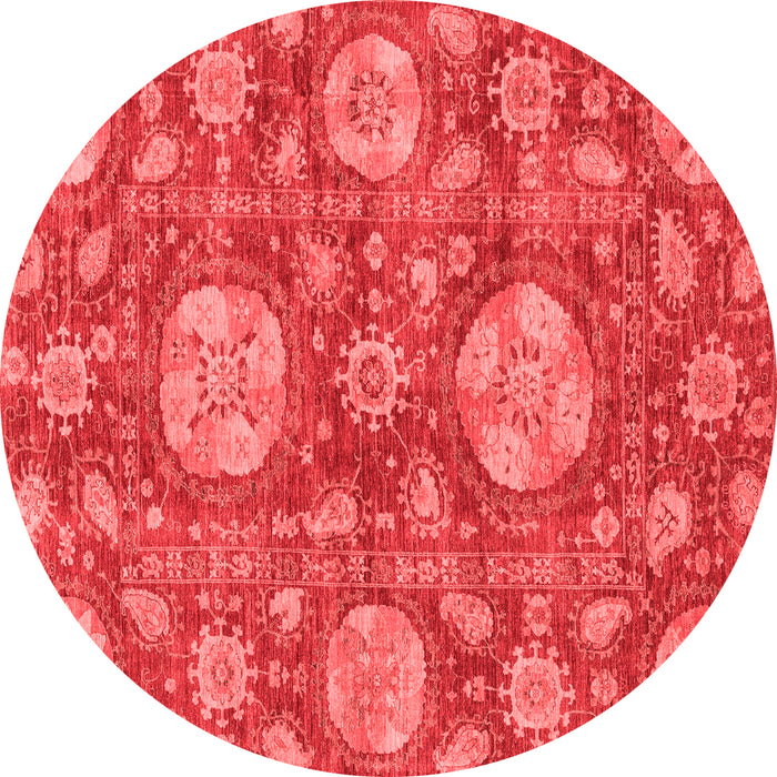 Abstract Red Modern Rug, abs3901red