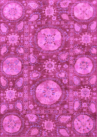 Abstract Purple Modern Rug, abs3901pur