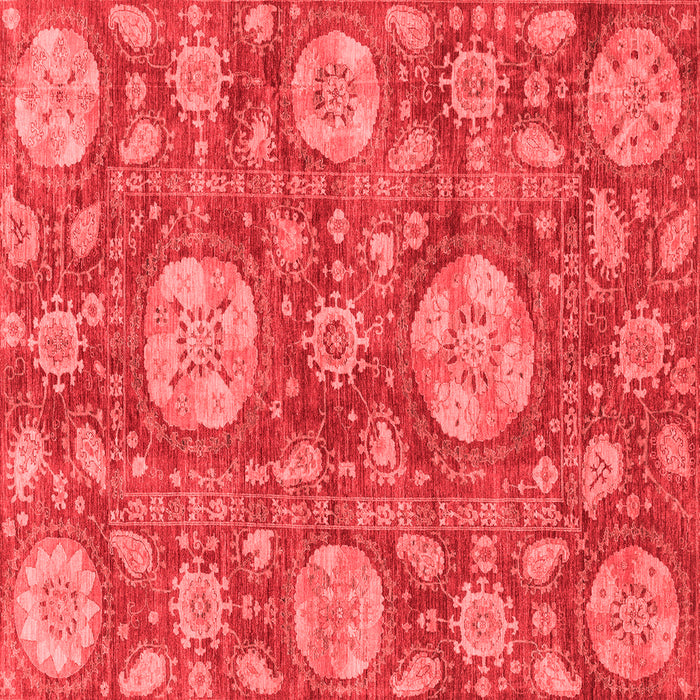 Abstract Red Modern Rug, abs3901red