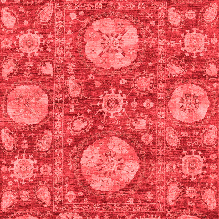 Abstract Red Modern Area Rugs