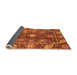 Sideview of Oriental Orange Traditional Rug, abs3902org