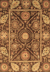 Oriental Brown Traditional Rug, abs3902brn