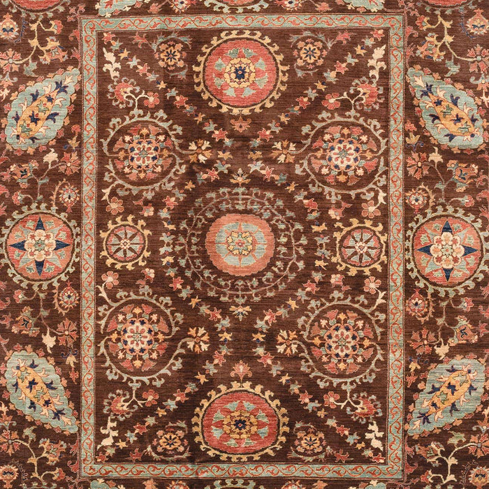 Machine Washable Abstract Tomato Red Rug, wshabs3902