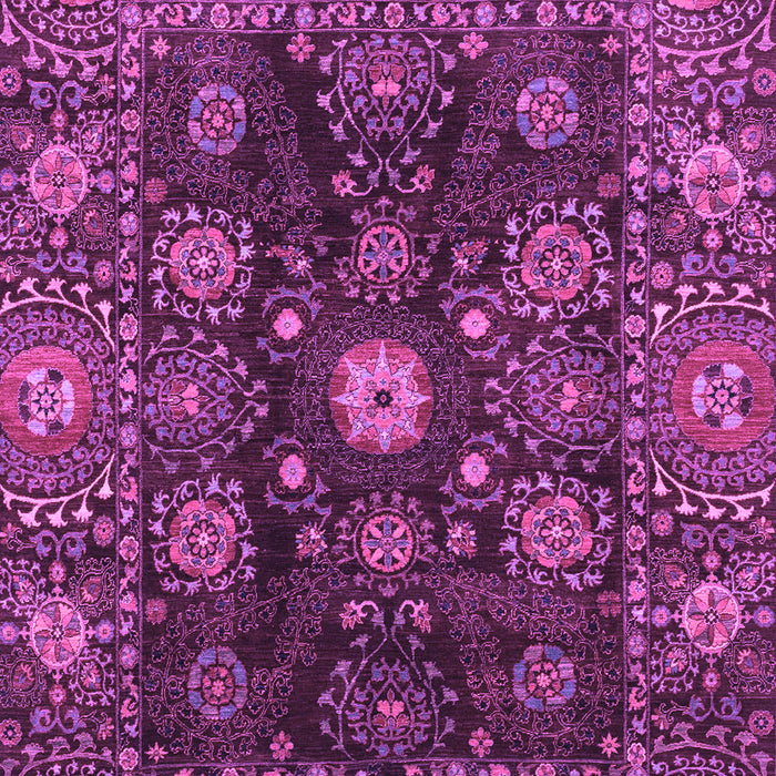 Abstract Purple Modern Rug, abs3903pur