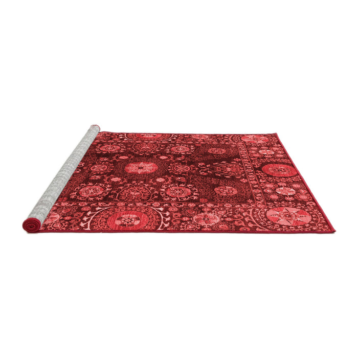 Modern Red Washable Rugs