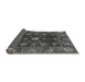 Sideview of Abstract Gray Modern Rug, abs3903gry