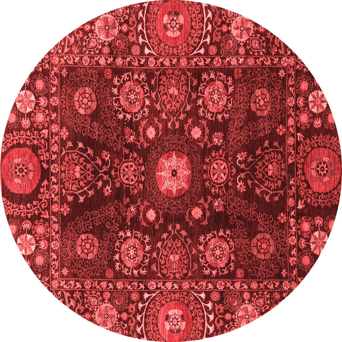 Abstract Red Modern Rug, abs3903red