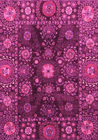 Abstract Pink Modern Rug, abs3903pnk