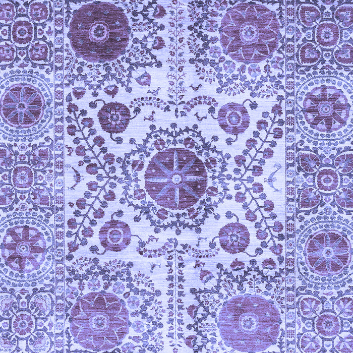 Machine Washable Abstract Blue Modern Rug, wshabs3904blu