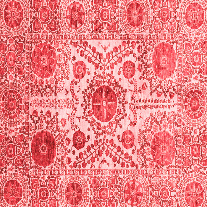 Abstract Red Modern Rug, abs3904red